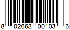 product barcode