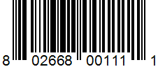 product barcode