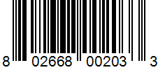 product barcode