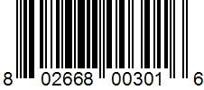 product barcode